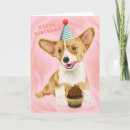 Recherche de corgi anniversaire cartes Chiot