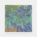 Recherche de iris serviettes Vincent van gogh