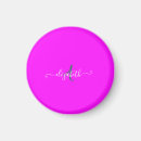 Recherche de couleur rose magnets Monogramme
