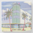 Recherche de miami beach dessous de verres Floride