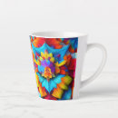 Recherche de mandala floral tasses Abstrait