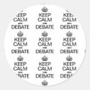 Recherche de debate autocollants Vote