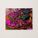 Recherche de pop art puzzles Rose