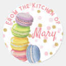 Recherche de macarons autocollants De la cuisine de