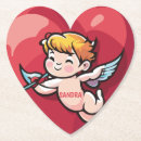 Recherche de cupidon dessous de verres La saint valentin