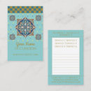 Recherche de motif arabe cartes visite Marocain