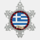 Recherche de grec drapeau ornements Noël
