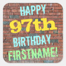 Recherche de style graffiti autocollants Anniversaire heureux