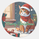 Recherche de amant de chat autocollants Mignon