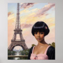 Recherche de tour eiffel rose posters Élégant