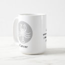 Recherche de signe de zodiaque tasses Crabe
