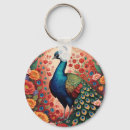 Recherche de plumes paon porteclés Floral