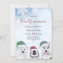 Recherche de arctique invitations D'anniversaire