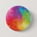 Recherche de résumé coloré badges Arc en ciel