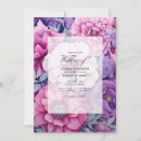 Recherche de pourpres roses mariage invitations Floral