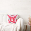 Recherche de motif floral coussins Rose