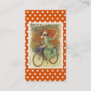 Recherche de vélo vintage cartes visite Bicyclette