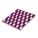 Recherche de illusions optiques carreaux Rouge