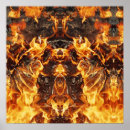 Recherche de flamme posters Moderne