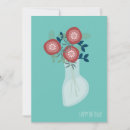 Recherche de joli vase vœux cartes Fleurs