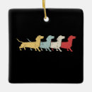 Recherche de vintage dachshund ornements Chien