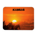 Recherche de nuages de coucher du soleil magnets Orange