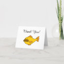 Recherche de poissons drôles vœux cartes Mignon