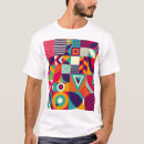Recherche de géométrique abstrait tshirts Ligne