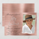 Recherche de pink 50th anniversaire invitations Cinquantième