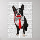 Recherche de moustache posters Boston terrier