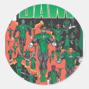 Recherche de logo vert lanterne autocollants Le guerrier émeraude