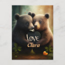 Recherche de étreinte cartes postales Animaux