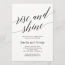 Recherche de rise and shine invitations Le matin après l'invitation