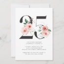 Recherche de floral 21ans anniversaire invitations Aquarelle florale
