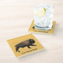 Recherche de bison dessous de verres Nature