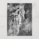 Recherche de palmiers noirs et blancs cartes postales Noir et blanc