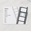 Recherche de filmstrip cartes visite Négatif