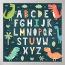 Recherche de dinosaure enfants posters Mignon