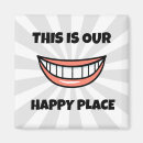 Recherche de citation heureuse magnets Amusant
