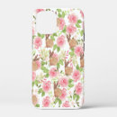 Recherche de motif de fleurs iphone coques Rose