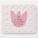 Recherche de tulipe tapis souris Rose