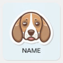 Recherche de chiot de beagle autocollants Animaux