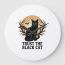 Recherche de chat halloween horloges Conceptionscitrouille