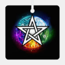 Recherche de wiccan ornements Pentagramme