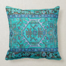 Recherche de couverture persane coussins Bleu