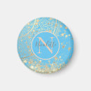 Recherche de monogram ronds mariage magnets Élégant
