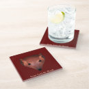 Recherche de renard rouge dessous de verres Animaux