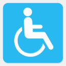 Recherche de handicapés autocollants Fauteuil roulant