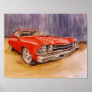 Recherche de chevelle posters Rouge