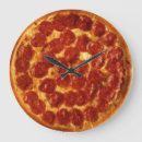 Recherche de pizza pepperoni horloges Nourriture